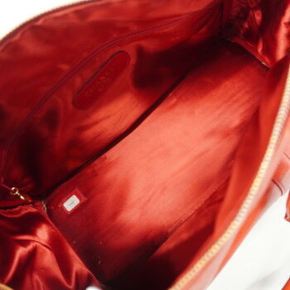 Chanel handbag caviar skin red - Picture 4 of 6